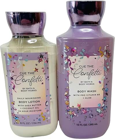 Confetti Body Lotion and Wash Set