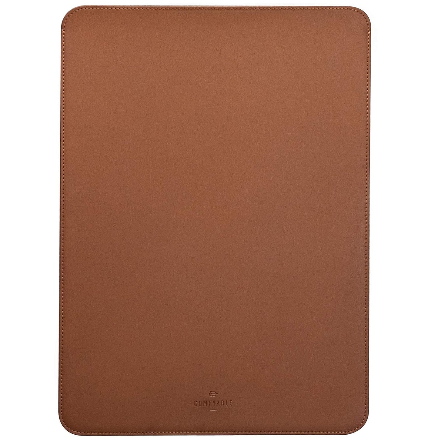 Laptop Sleeve 13 Inch Precisely Compatible with MacBook Pro M2 2022 M1 2020-2016 & Mac Air M2 2022 M1 2020, Not Fit Old Versioned MBA/MBP, Faux Leather Cover Case, Brown