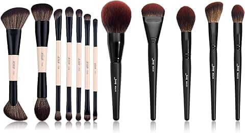Makeup Brush Set with Face Brushes