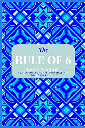 Daily Planner for Focus and Organization with Blueberry Hill Art