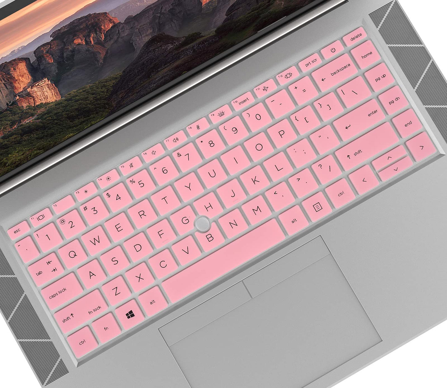 Pink keyboard cover for 14-inch HP EliteBook G7 G8