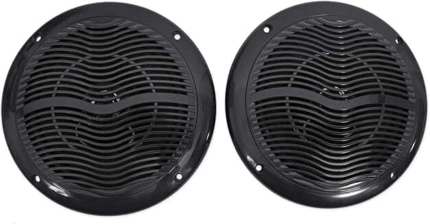 600W 6.5" Waterproof Marine Boat Speakers
