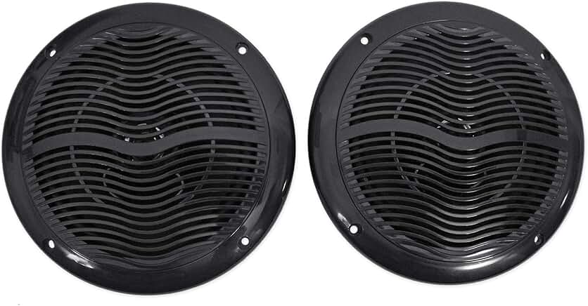 600W 6.5" Waterproof Marine Boat Speakers