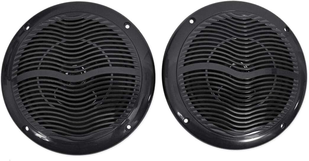 600W 6.5" Waterproof Marine Boat Speakers