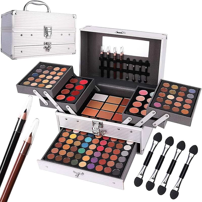 All-in-One 132-Color Makeup Kit with Case