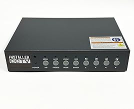 4-Channel Video Quad with Remote and Power Adapter