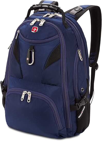 Navy 17-Inch ScanSmart Laptop Backpack
