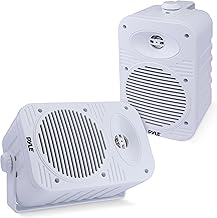 Waterproof Indoor and Outdoor 5.25" 2-Way Speakers Pair