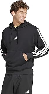 Men's French Terry Hoodie with 3 Stripes