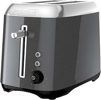 2-Slice Toaster with Wide Slots and Shade Control