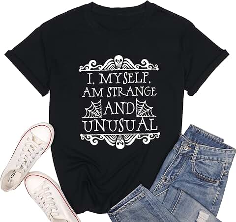 Funny Halloween Graphic T-Shirt for Women