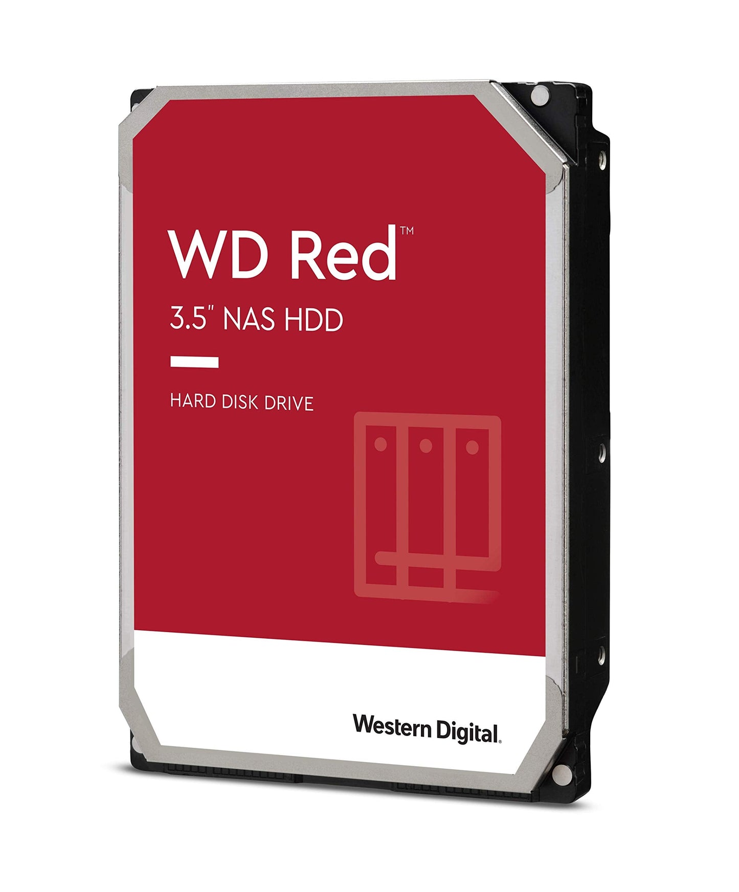 6TB WD Red NAS Internal Hard Drive HDD - 5400 RPM, SATA 6 Gb/s, SMR, 256MB Cache, 3.5" - WD60EFAX