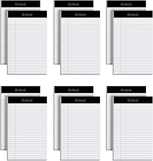 Pack of 12 Narrow Ruled Legal Pads, 50 Sheets Each