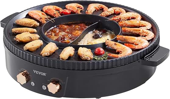 Electric Hot Pot and Grill for Family Dining