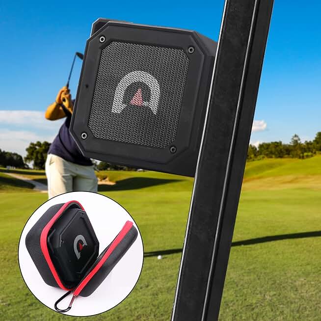 Portable Waterproof Bluetooth Speaker with Loud Stereo Sound