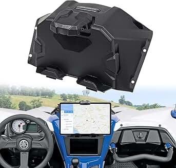 Electronic Device Mount with Storage Tray for Yamaha YXZ 1000R