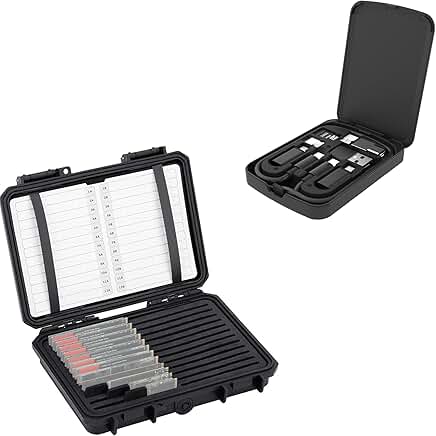 Compact M.2 NVMe SSD and cable card case