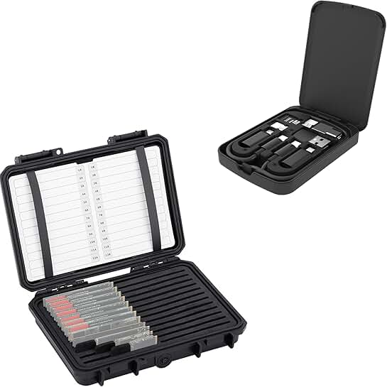 Compact M.2 NVMe SSD and cable card case