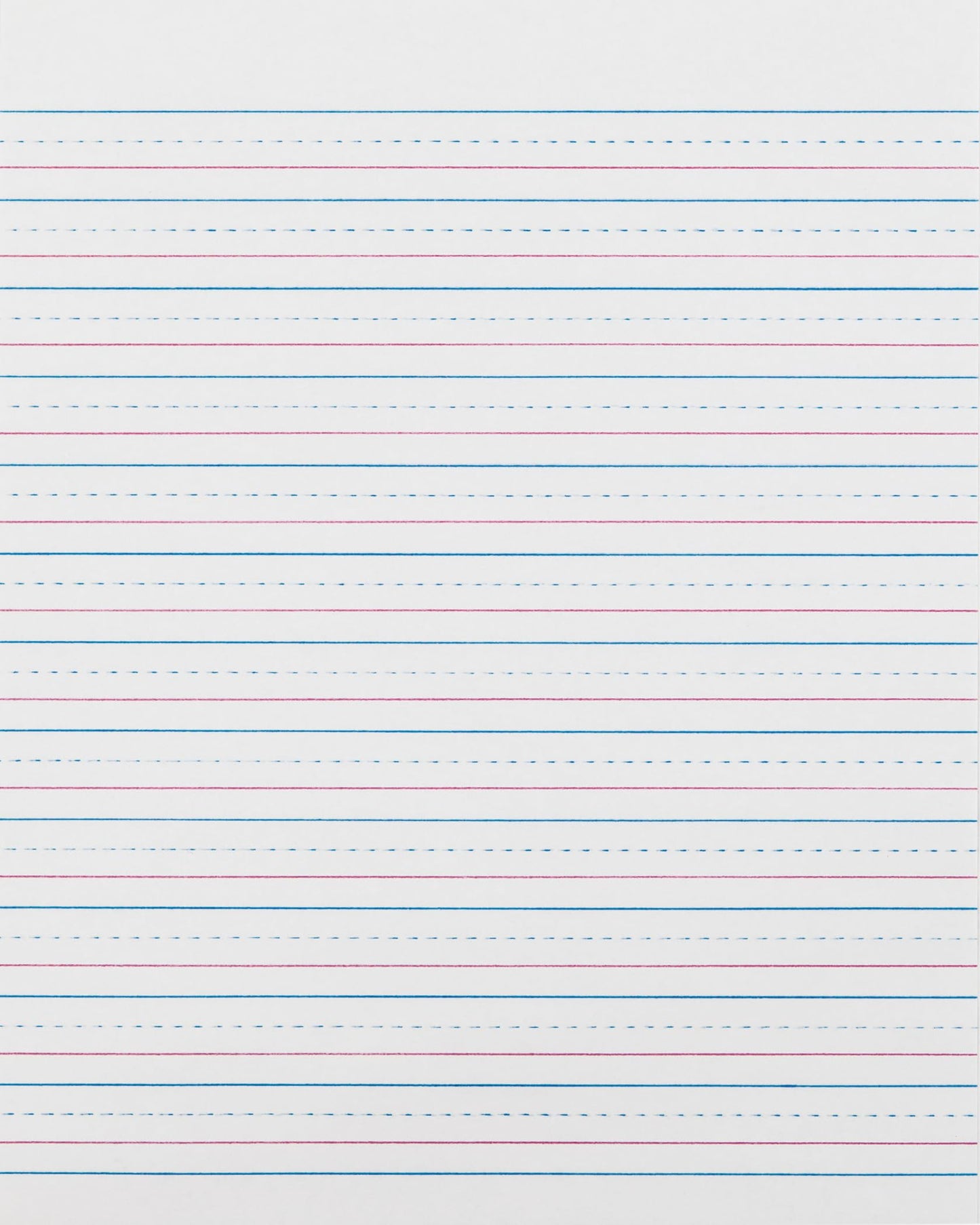 Broken Midline Sulphite Paper, 500 Sheets, 10.5 x 8 inches