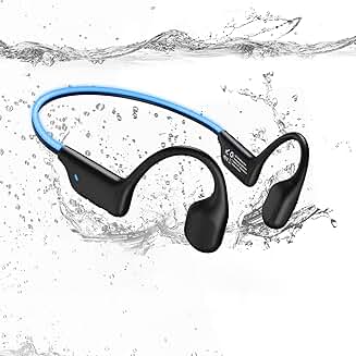 Wireless Bone Conduction Headphones with Night Safety Light