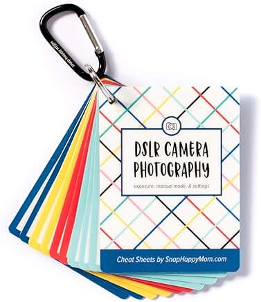 Quick Reference Photography Cards for Camera Settings