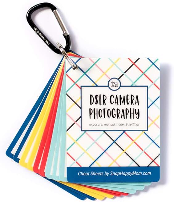 Quick Reference Photography Cards for Camera Settings