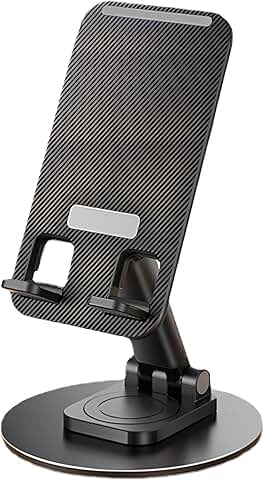 Adjustable 360° Foldable Phone Stand for Smartphones and Tablets
