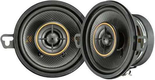 Pair of 3.5-inch coaxial speakers with tweeters