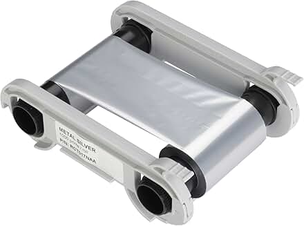 Metallic Silver Monochrome Ribbon for 1,000 Prints