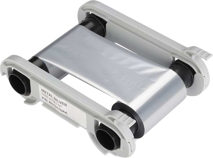 Metallic Silver Monochrome Ribbon for 1,000 Prints