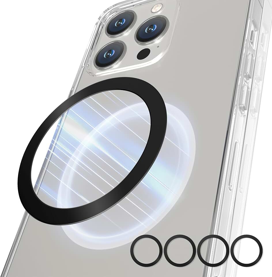 Magnetic Ring for Phones, 4 Pack