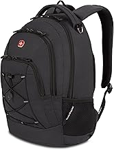 Grey Bungee Backpack for 17.75-inch Laptop
