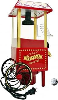 Mini Carriage-Shaped Tabletop Popcorn Machine