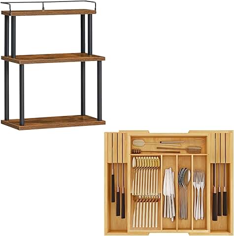 Countertop and Drawer Organizer Bundle