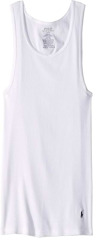 Men's Classic Fit Cotton Tank Tops, 3-Pack