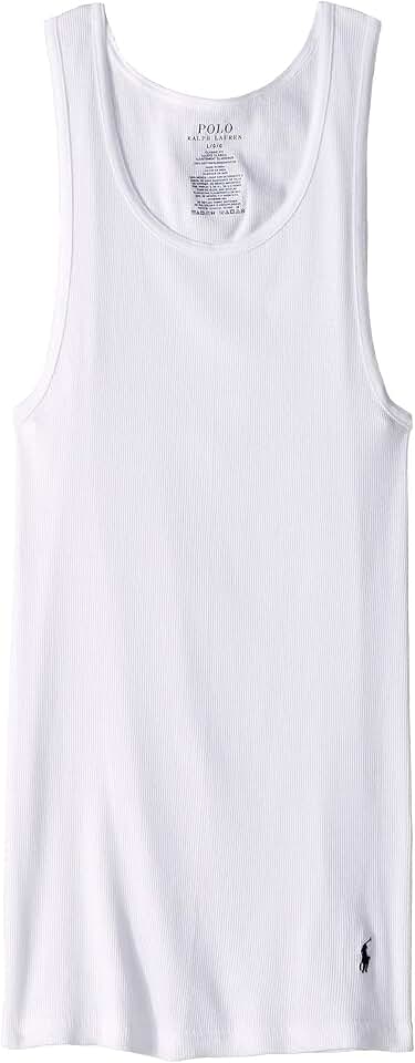 Men's Classic Fit Cotton Tank Tops, 3-Pack