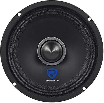 6.5-inch Car Mid-Range Speaker, 150W Peak, 75W RMS