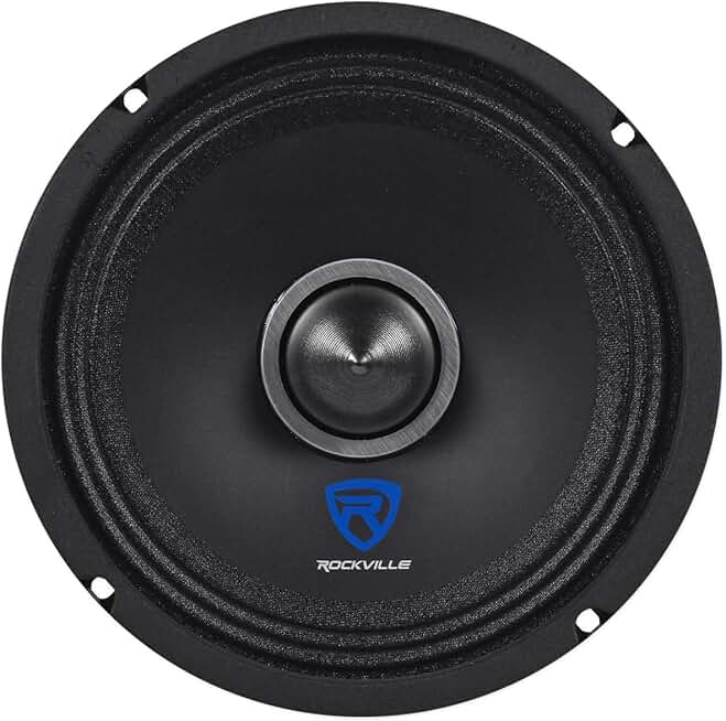 6.5-inch Car Mid-Range Speaker, 150W Peak, 75W RMS