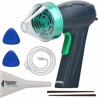 Green USB Electric Herb Grinder with Large Capacity