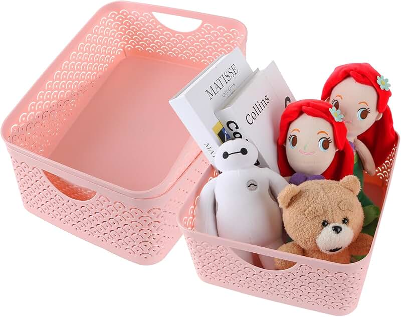 Two 10-Inch Airtight Food Storage Containers with Lids