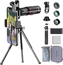36X Telephoto Lens Kit with Tripod for Phones