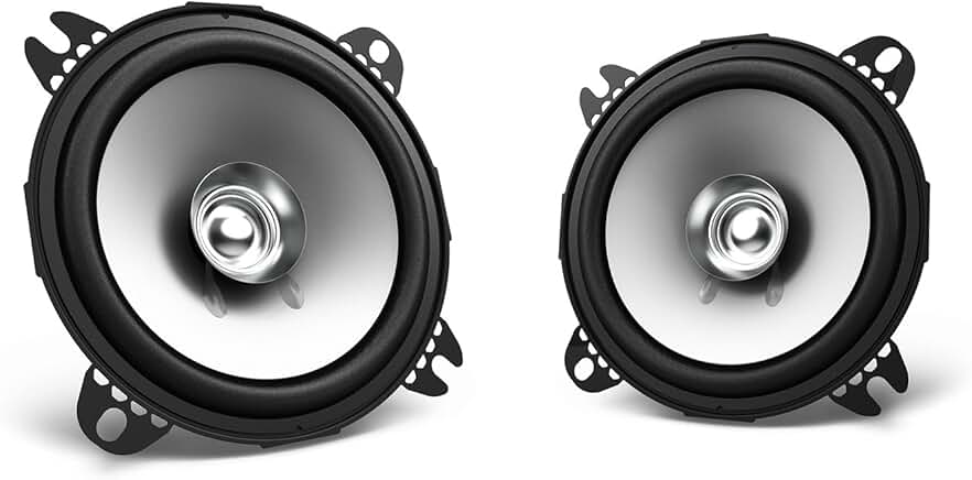 Pair of 4-Inch Car Audio Speakers, 220W, 4 Ohm
