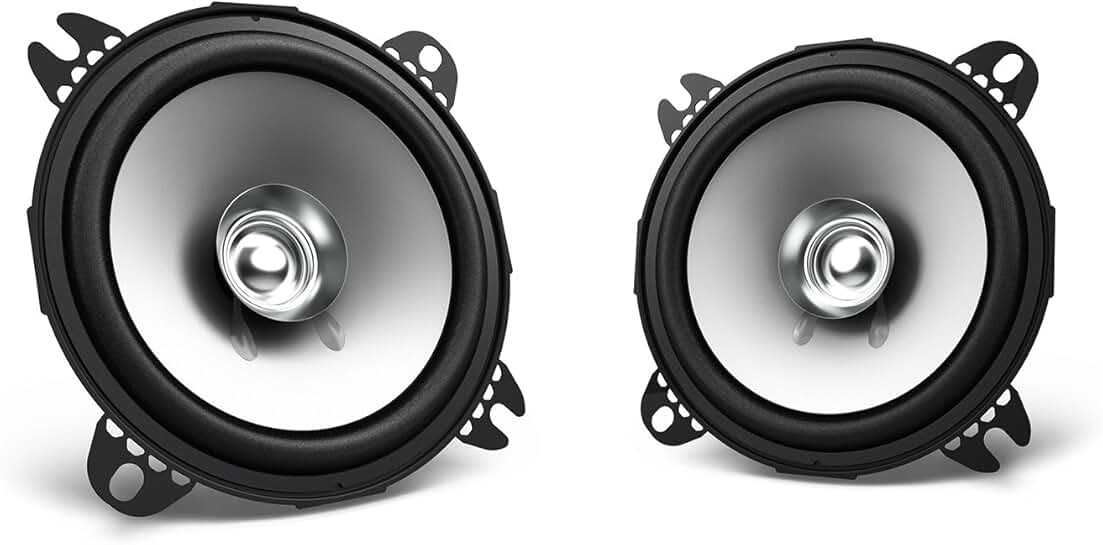 Pair of 4-Inch Car Audio Speakers, 220W, 4 Ohm