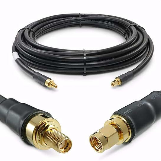 36 ft SMA Male to SMA Female Low-Loss Coax Cable