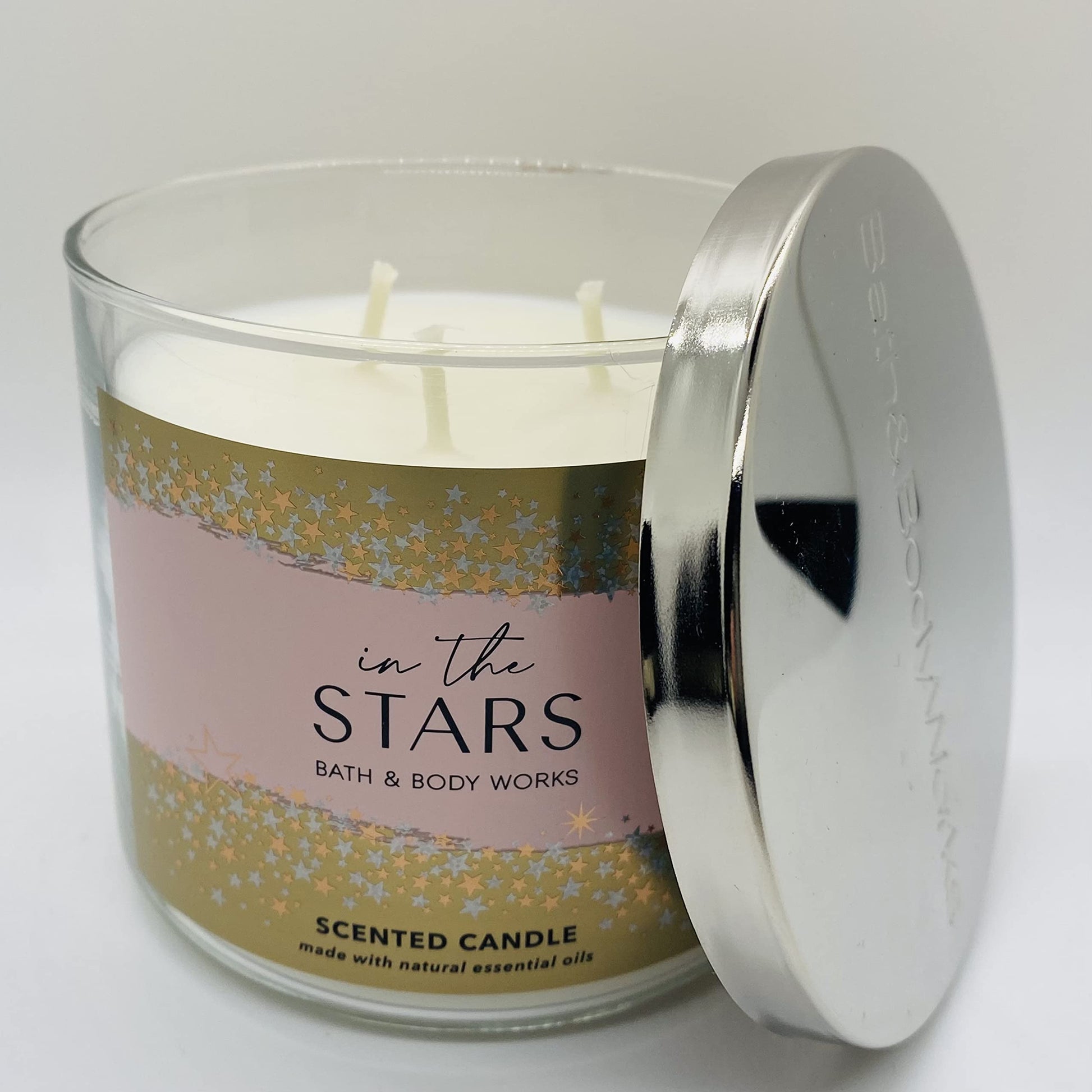 NEW In The Stars Scented 3 Wick Candle Winter 2018