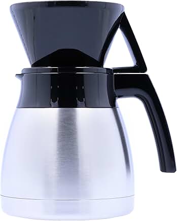 Pour-Over Coffee Brewer with Stainless Steel Carafe, 42 Ounce