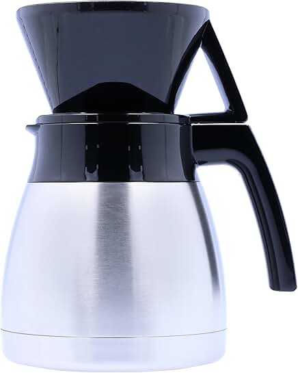 Pour-Over Coffee Brewer with Stainless Steel Carafe, 42 Ounce