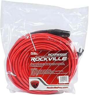 100 Foot Female to Male XLR Microphone/Speaker Cable