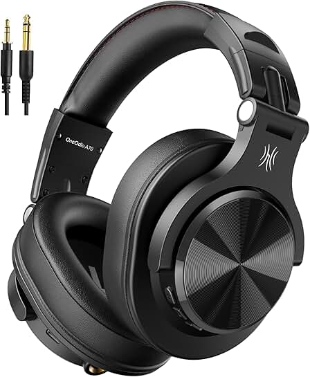 Wireless Over-Ear Headphones with 72H Playtime
