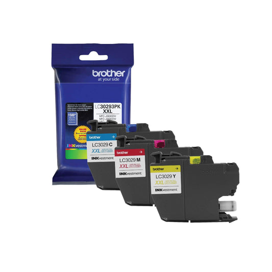 LC3029 color ink cartridges, 3-pack, super high yield